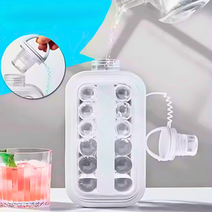 CoolSphere silikonform för iskulor | Återanvändbar isform för perfekta iskuber