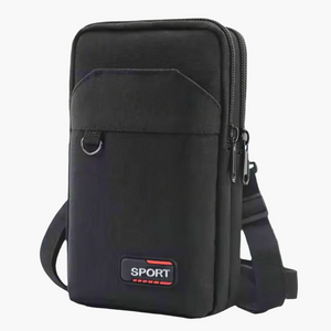 RunGuard Pro Svart | Vattentät Midjeväska för Sport & Vandring