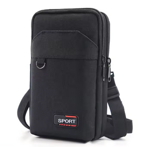 RunGuard Pro Svart | Vattentät Midjeväska för Sport & Vandring