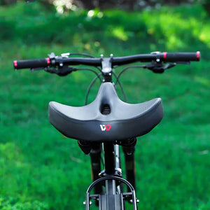 Ergonomisk cykelsadel | Extra bred sadel mot sadelsmärta