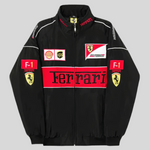 Vintage Ferrari racingjacka för Män och Kvinnor