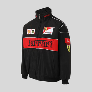 Vintage Ferrari racingjacka för Män och Kvinnor