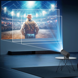 CinemaPro miniprojektor för hemmabio | Ultra-HD bildkvalitet 4K