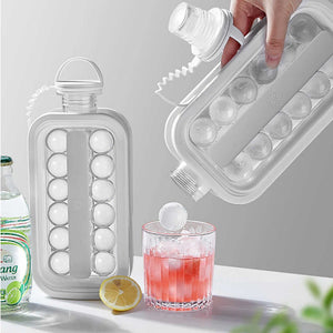 CoolSphere silikonform för iskulor | Återanvändbar isform för perfekta iskuber