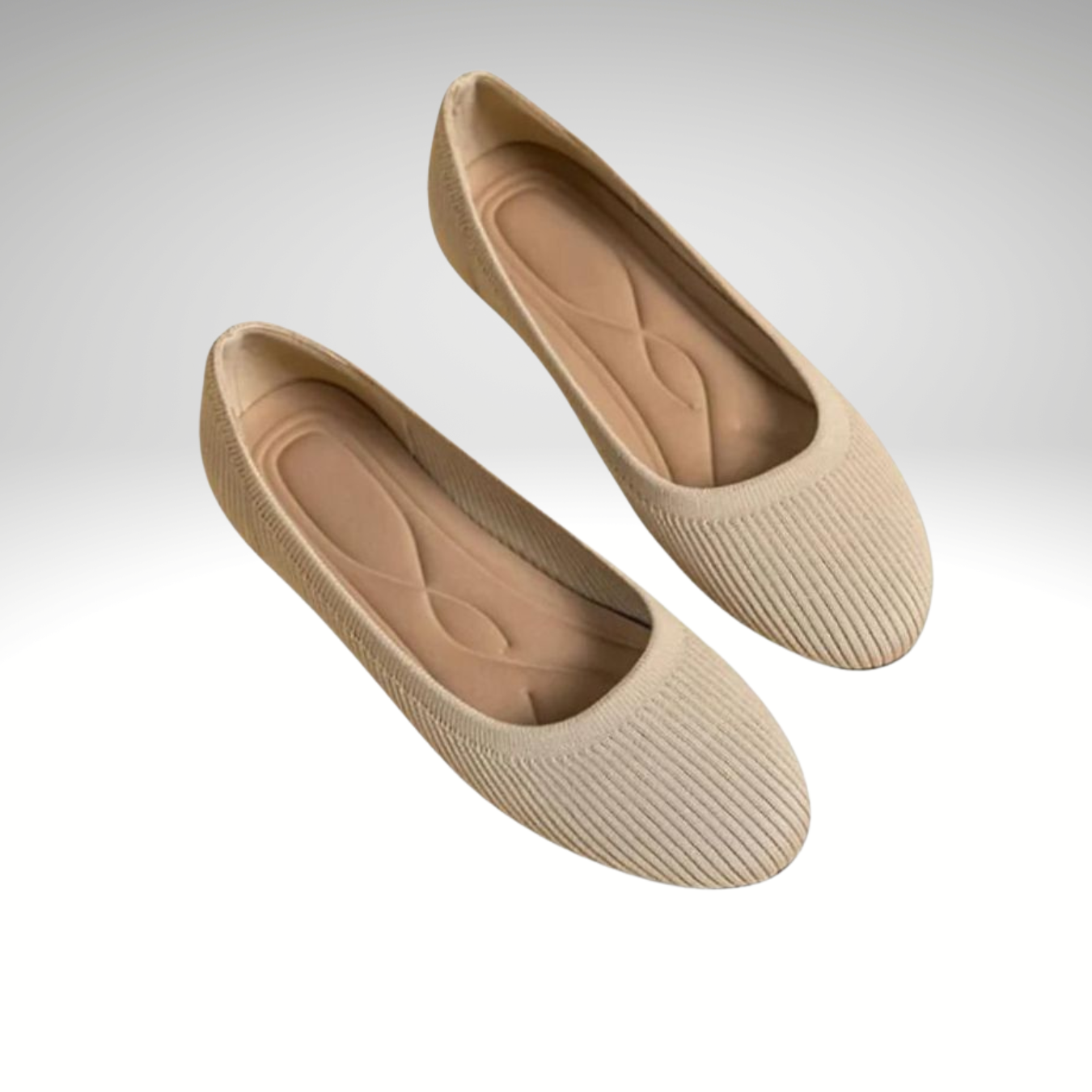 ComfortStep Ballerinas | Bekväma svarta ballerinaskor för damer