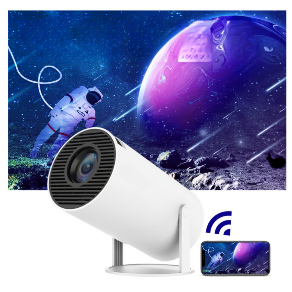 CinemaPro miniprojektor för hemmabio | Ultra-HD bildkvalitet 4K