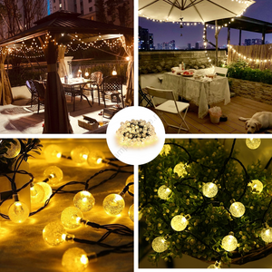 Solar LED ljusslingor BUBBLES | Energieffektiv utomhusbelysning 20M