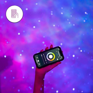 GalaxyPro Galaktisk Ljusprojektor | Magiska lampor för stressavlastning i hemmet och för oroliga barn