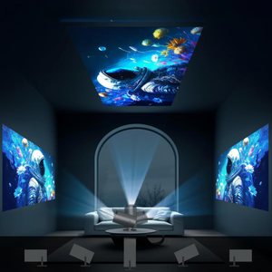 CinemaPro miniprojektor för hemmabio | Ultra-HD bildkvalitet 4K