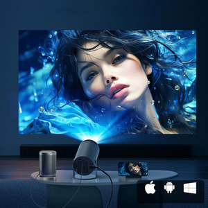 CinemaPro miniprojektor för hemmabio | Ultra-HD bildkvalitet 4K