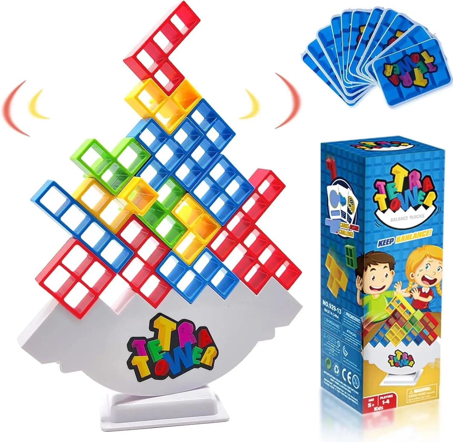Tornspelet TetraTower för familj och vänner | Tetris-skoj för alla åldrar