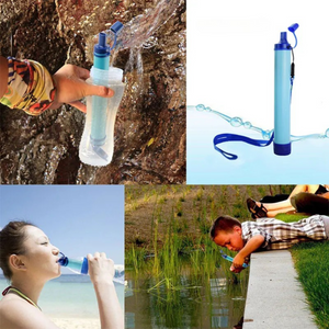 AquaSafe Överlevnads Vattenfilter | För Nödsituationer & Utomhusäventyr