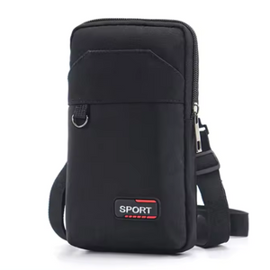 RunGuard Pro Svart | Vattentät Midjeväska för Sport & Vandring