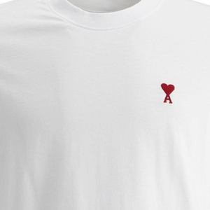 Basic T-shirt Vit Modern Fit | Unisex med Hög Rund Hals