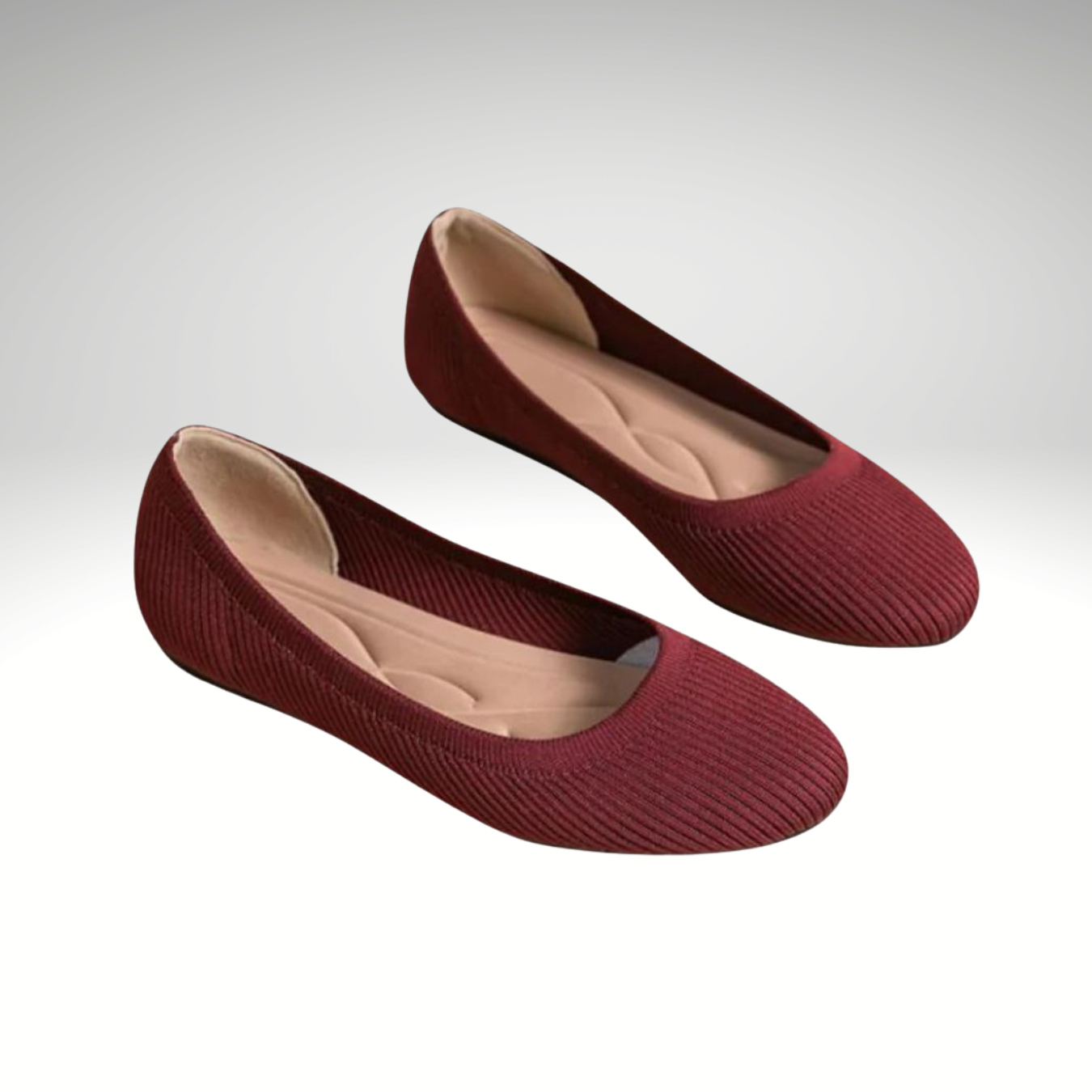 ComfortStep Ballerinas | Bekväma svarta ballerinaskor för damer