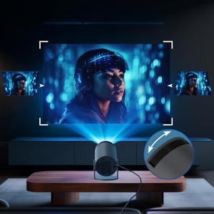 CinemaPro miniprojektor för hemmabio | Ultra-HD bildkvalitet 4K