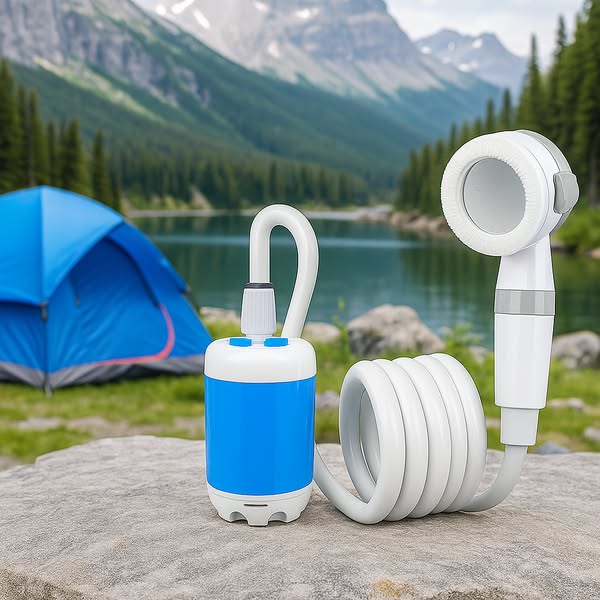 Bärbar Utedusch | Bekväm Campingdusch med Komfort