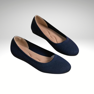 ComfortStep Ballerinas | Bekväma svarta ballerinaskor för damer