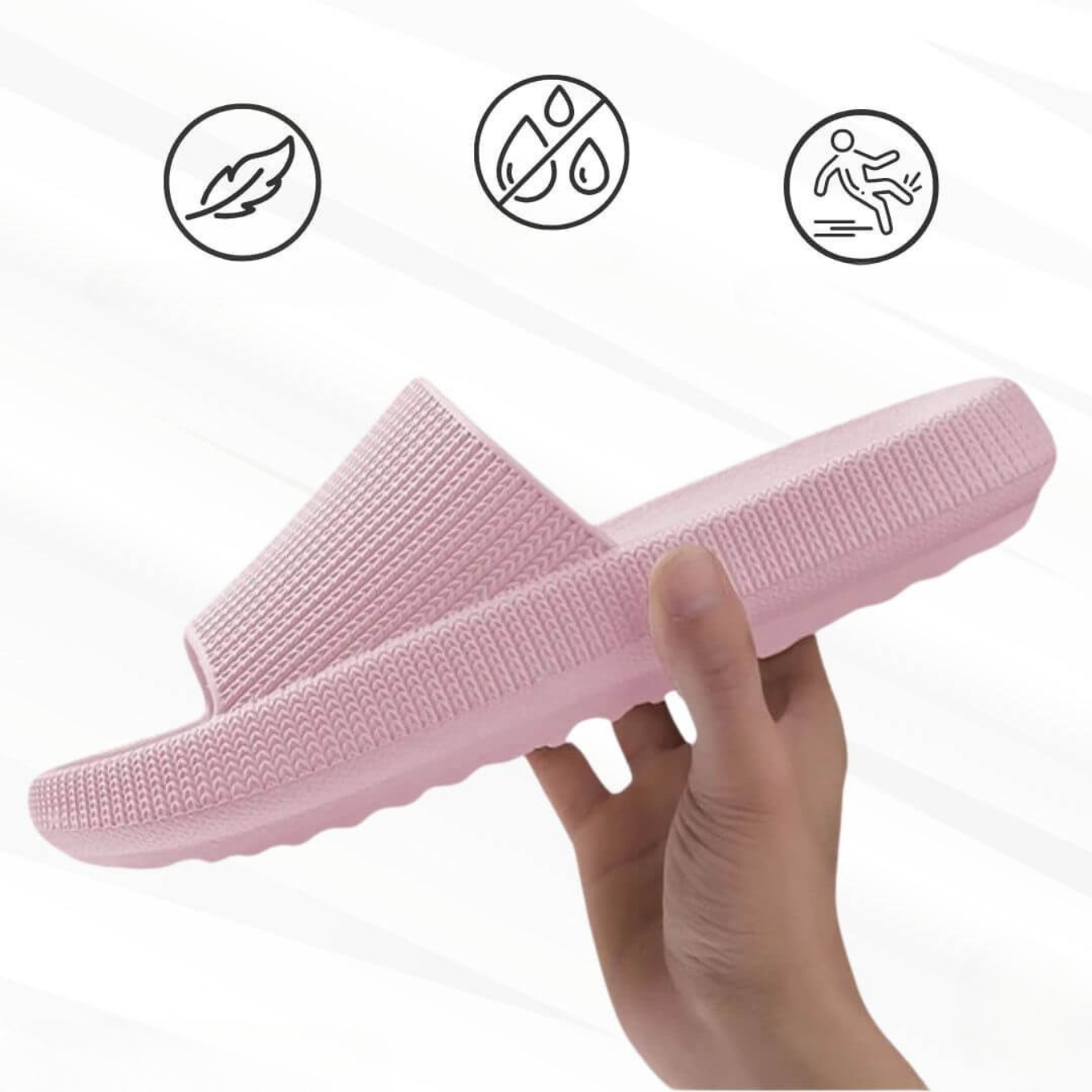 OrthoWalk Tofflor dam | Bekväma ortopediska badtofflor för vardag & fritid