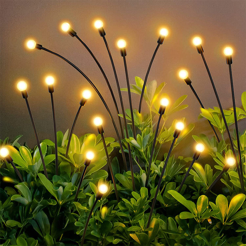 Firefly Solcellsbelysning för Trädgården | Magisk kvällsstämning i trädgården