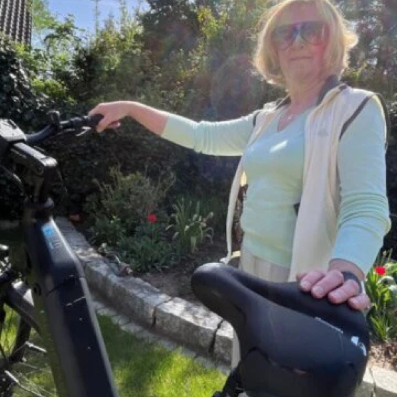 SoftRide Tryckfri Cykelsadel | Bekväm sadel för långa cykelturer