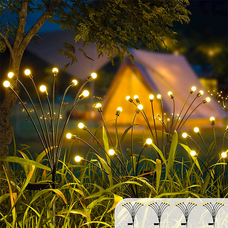 Firefly Solcellsbelysning för Trädgården | Magisk kvällsstämning i trädgården