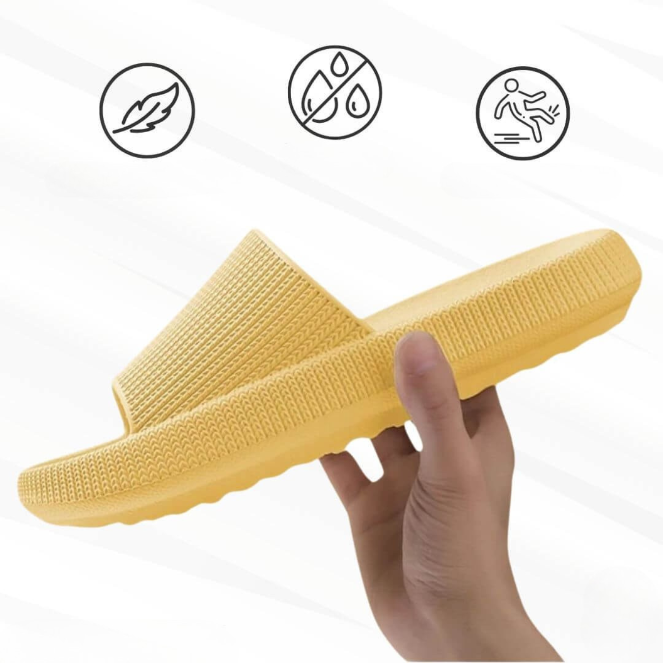 OrthoWalk Tofflor dam | Bekväma ortopediska badtofflor för vardag & fritid