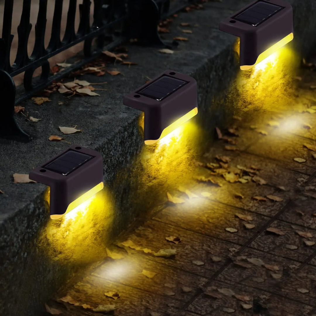 Solcellslampor för utomhusbruk som kan klistras fast | Energieffektiv belysning utan kablar