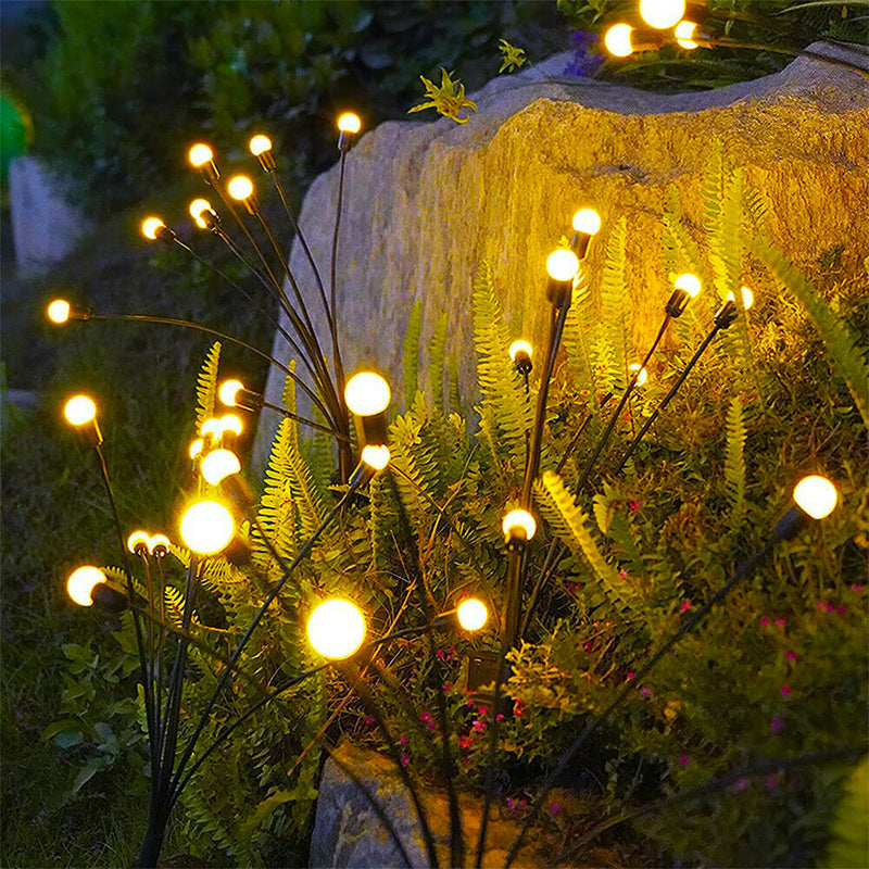 Firefly Solcellsbelysning för Trädgården | Magisk kvällsstämning i trädgården