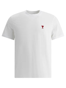 Basic T-shirt Vit Modern Fit | Unisex med Hög Rund Hals