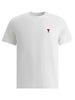 Basic T-shirt Vit Modern Fit | Unisex med Hög Rund Hals