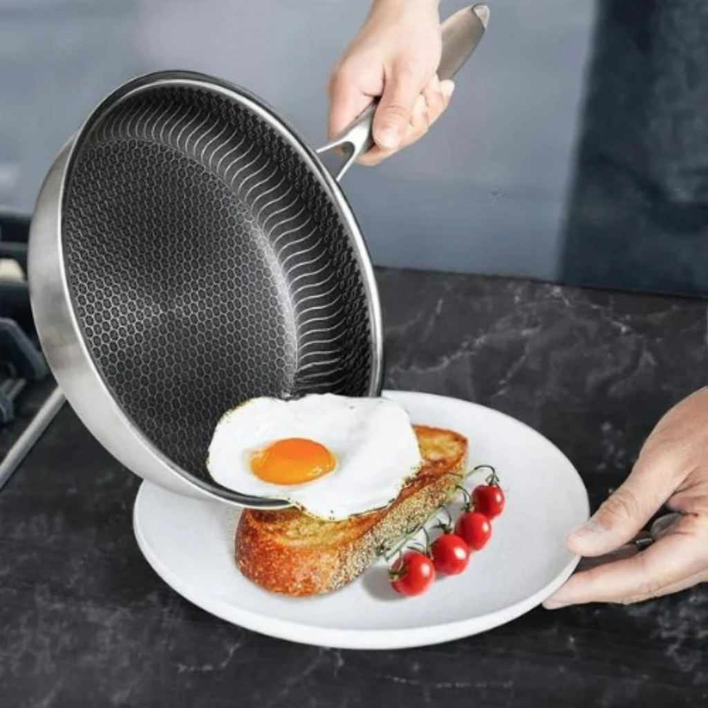 HybridChef Stekpanna | Reptålig Non-stick-panna