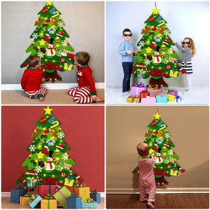 DIY-julgran för barn | Dekorera och mycket roligt