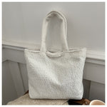 Fluffig Teddy Bag | Damväska Snygg och rymlig