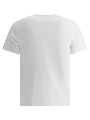 Basic T-shirt Vit Modern Fit | Unisex med Hög Rund Hals