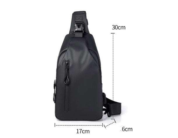 TravelSafe Axelväska | Lätt vattentålig crossbody