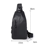 TravelSafe Axelväska | Lätt vattentålig crossbody