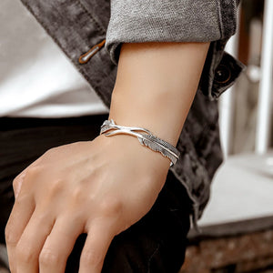 Fjäderarmband
