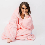 Huggie Hoodie | Härligt Stor Filt med Ärmar